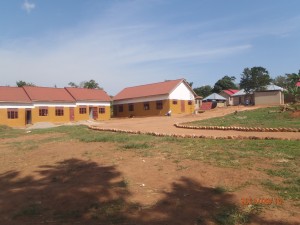 School, church, dormitories, water tanks, bathrooms, kitchen-a campus like no other in Mpunge Village.