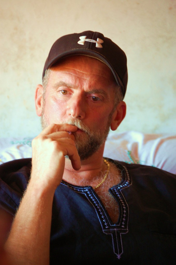 Stephen DeMoss in Uganda, one year post surgery